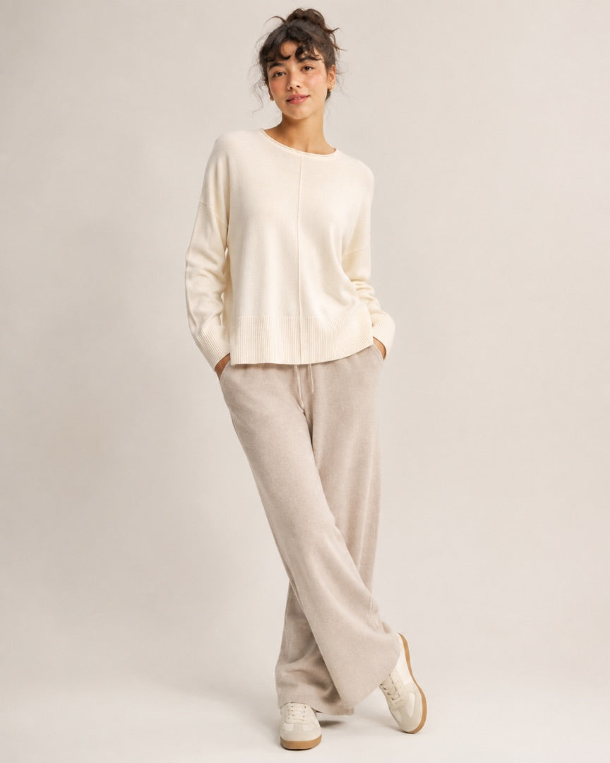 Ivory Double Zero Women-Tops, Large